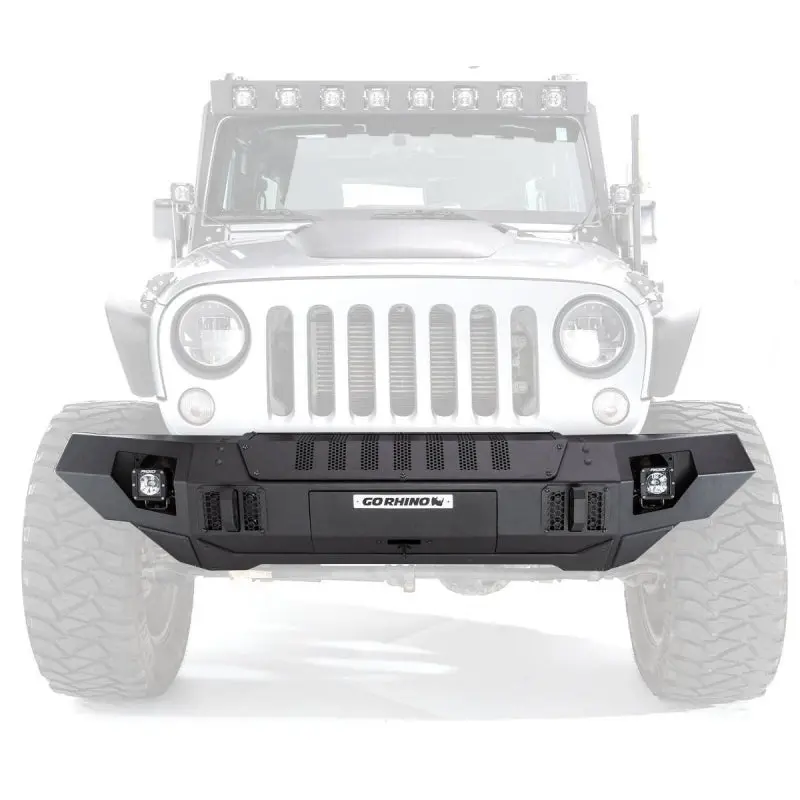 Trailline Front Straight Bumper 1