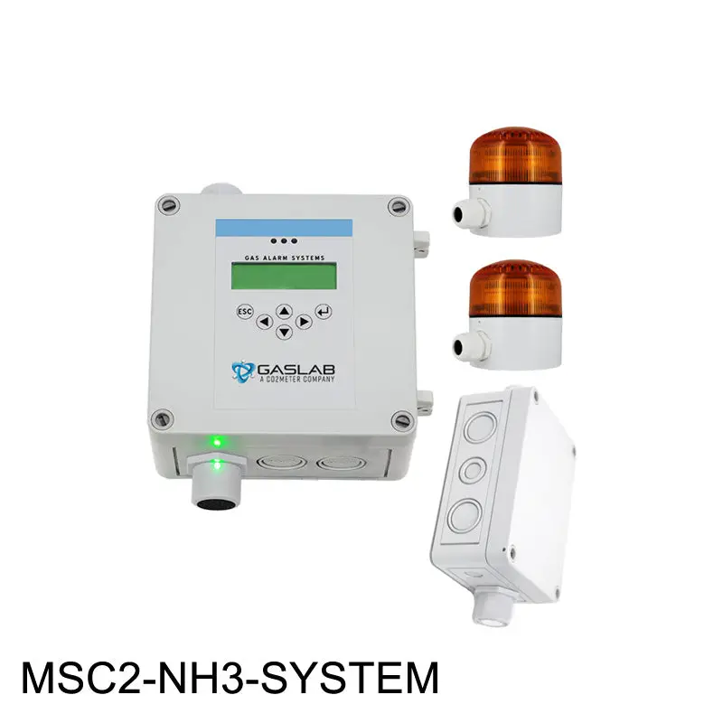 Ammonia (Nh3) Fixed Gas Detection System | Industrial Refrigeration & Facility Gas Monitoring System 1
