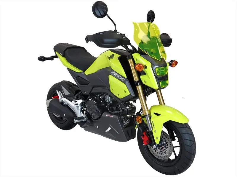 Fits Honda Grom Msx125 2015-2020 Belly Pan Matt Black & Silver Mesh Powerbronze. 1