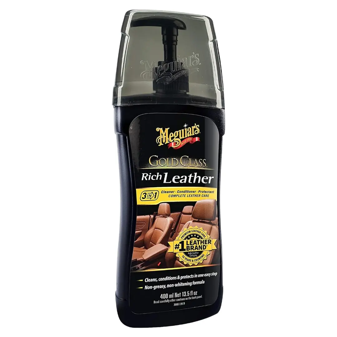 Meguiar's Gold Class Rich Leather Cleaner & Conditioner 1