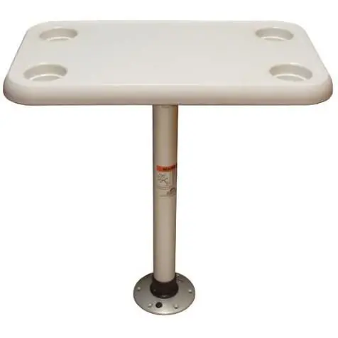 Mesa Con Bloqueo De Rosca, Rectángulo De 16" X 28" 1