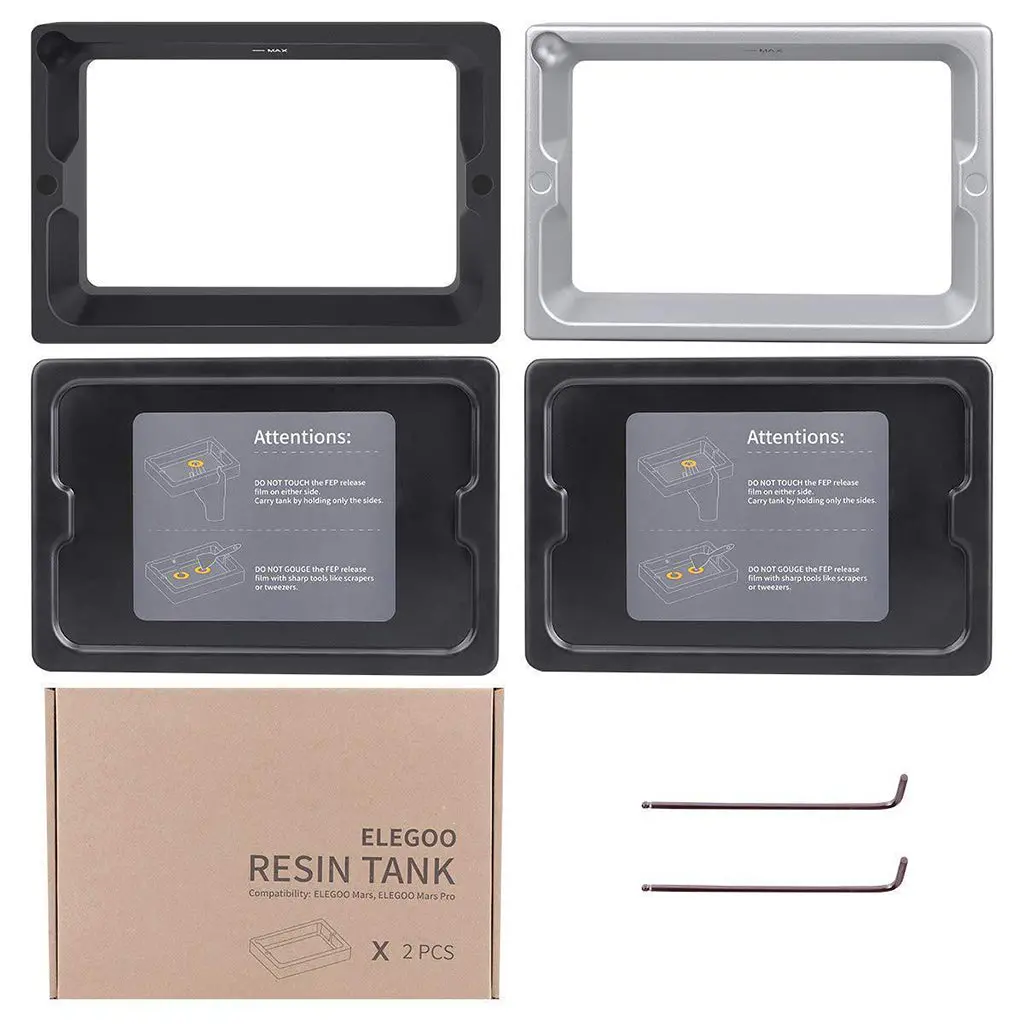 Metal Resin Tank For Mars & Mars 2 Series (2 Pcs) 1