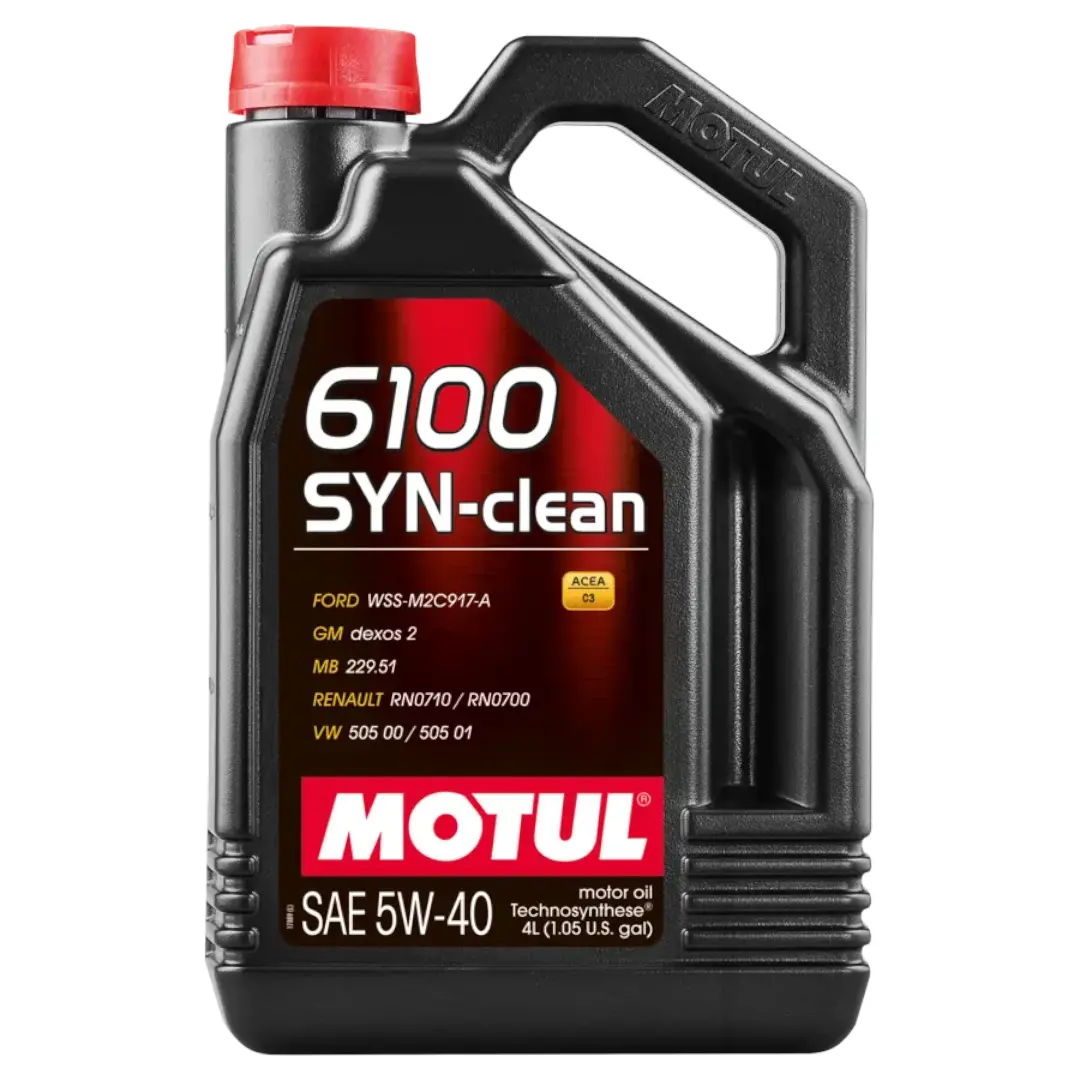 Motul 6100 Syn-Clean 5W-40 Semi-Synthetic (4 Liter) 1