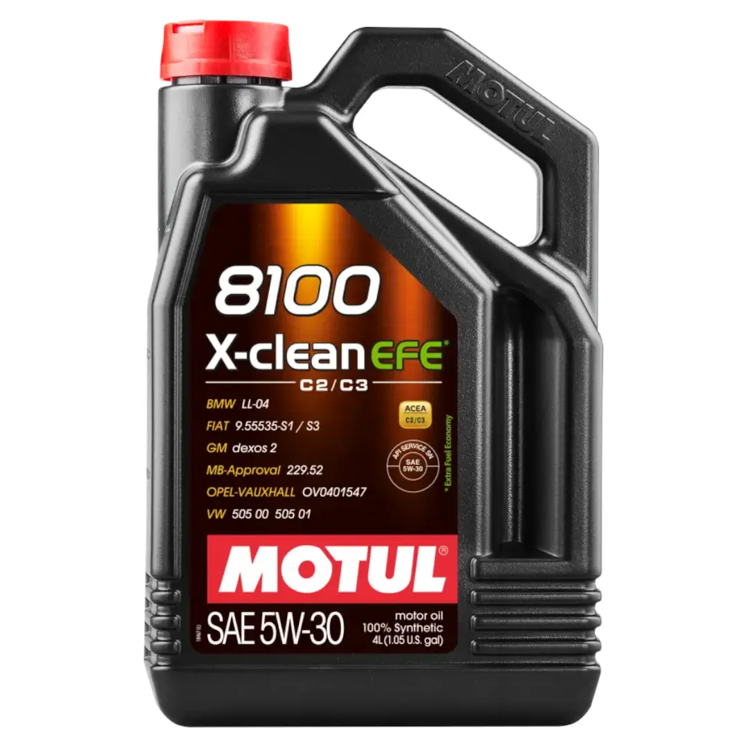Motul 8100 X-Clean Efe 5W-30 (4 Liter) 1