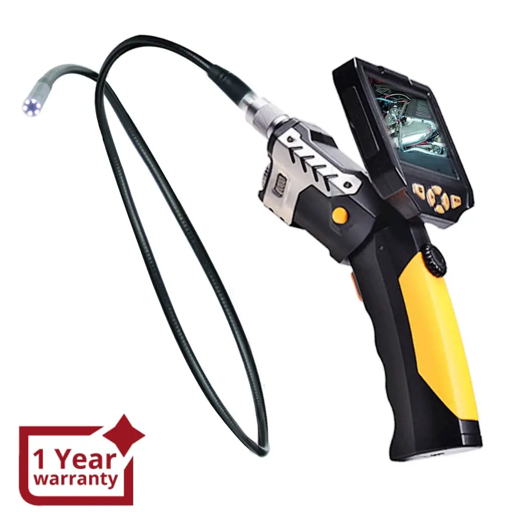 N04nts-200_1M Detachable 3.5" Inspection Camera 1M Cable 8.2Mm Endoscope 360° Rotate Borescope 1
