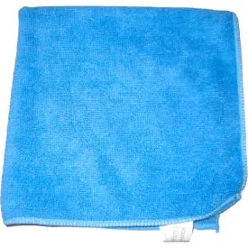 Perfect Products Microfiber Cloths 16"X16", Blue, - Csa002e Case Of 200 1