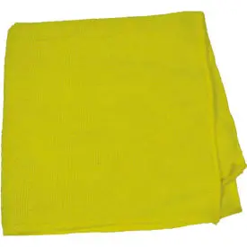 Perfect Products Microfiber Cloths 16"X16", Yellow - Csa008e Case Of 200 1