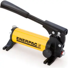 Enerpac Low Pressure Hydraulic Hand Pump, Single Speed 18 Cu-In Reservoir Capacity 1
