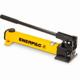 Enerpac Lightweight Hydraulic Hand Pump, Single Speed 55 Cu-In Reservoir Capacity 1