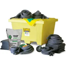 Enpac® 95 Gallon Large Tote Combo Spill Kit - Universal, 1347-Ye 1