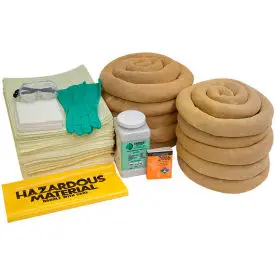 Enpac® Refill For 95 Gallon Wheeled Spillpack Spill Kit, Aggressive, 1498-Rf 1