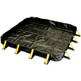 Enpac® Snap Up Stinger Berm-Compact, 12' X 20' X 1', 48-12201, Bk- Su 1
