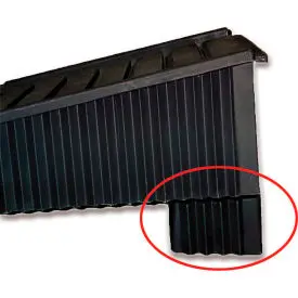 Enpac® 5038-Bk Ramp Extender - 29-1/2"L X 8-1/2"W X 5-1/2"H 1