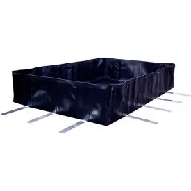 Black Diamond Iso Tank Berm, 10'L X 24'W X 24"H, 3590 Capacity Gal 1