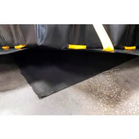 Black Diamond Ground Pad For Containment Berm™, 5'L X 5'W, Black 1