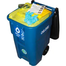 Oil-Dri® Hazmat Portable Spill Kit, 50 Gallon Capacity 1