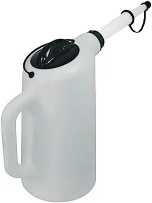 Economy Grade Oil Container With Spout And Cap, 8 Qt 1