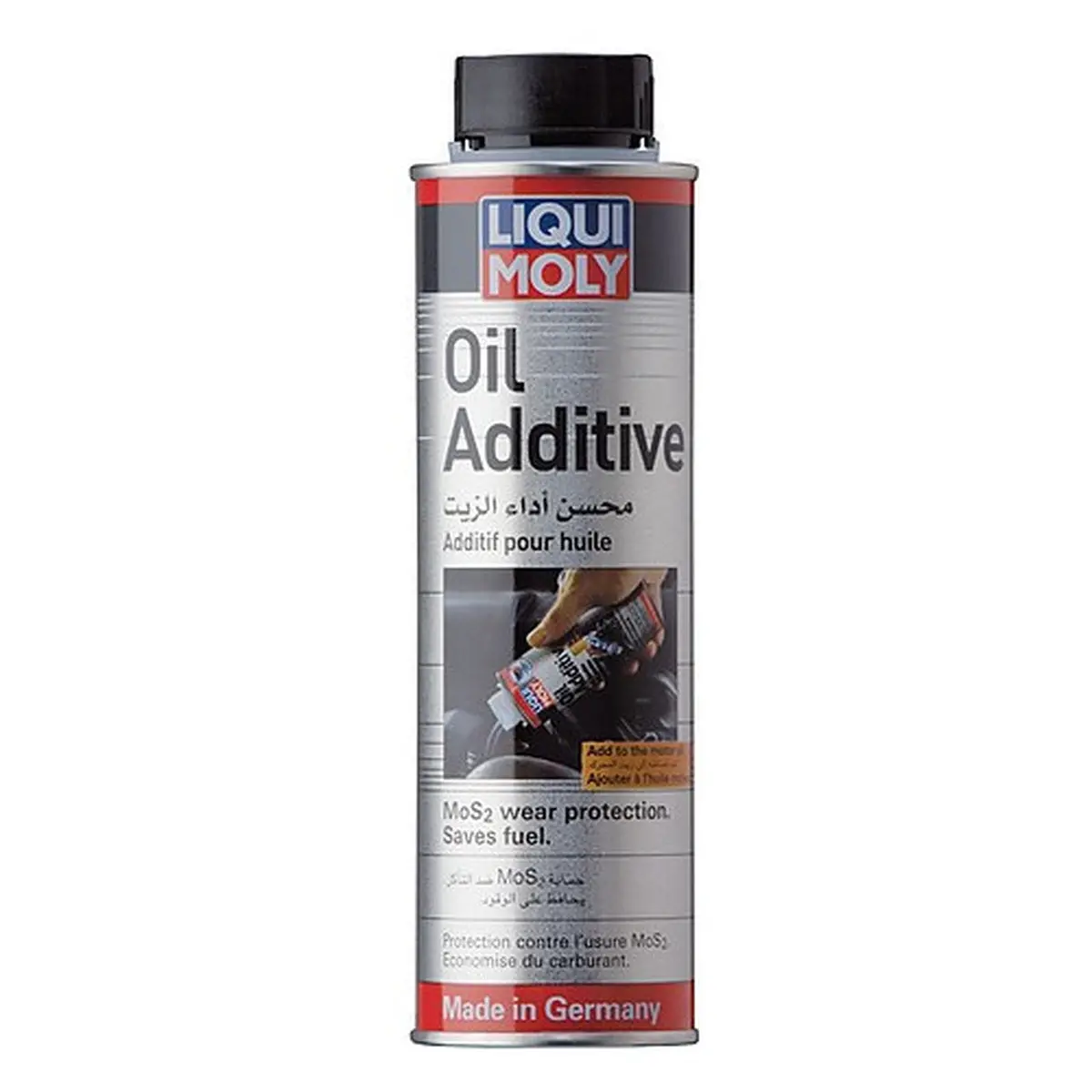 Liqui Moly Mos2 Oil Additive (300 Ml) 1