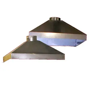 Vent Hood Galvanized Steel For Downdraft Gas Kilns 1