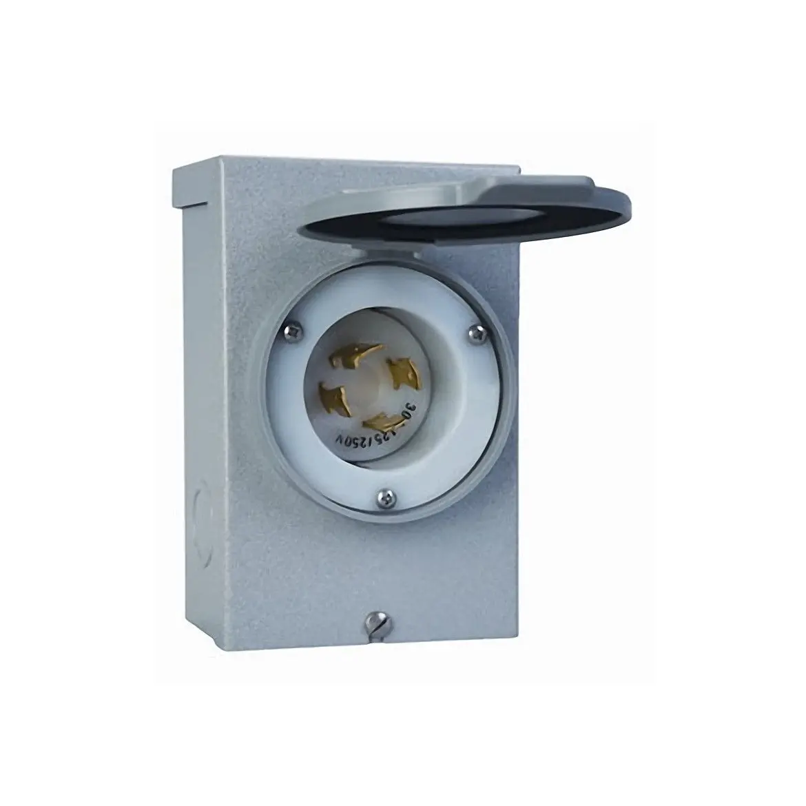 Reliance Pb30 7,500-Watt 120/240-Volt 30-Amp Non-Metallic Power Inlet Box 1
