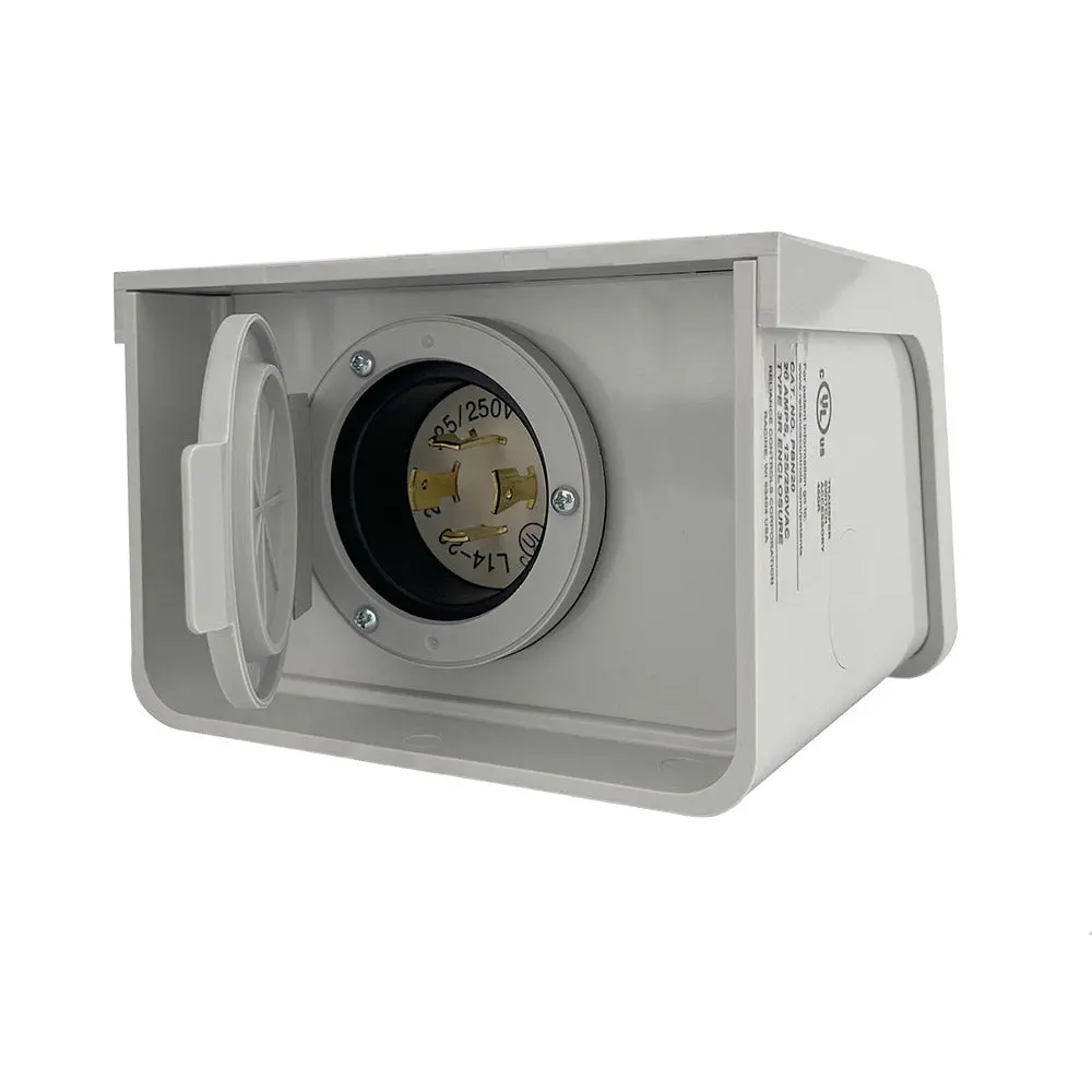 Reliance Pbn20 20 Amp Nema 3R Pbn Series Non-Metallic Power Inlet Box 1