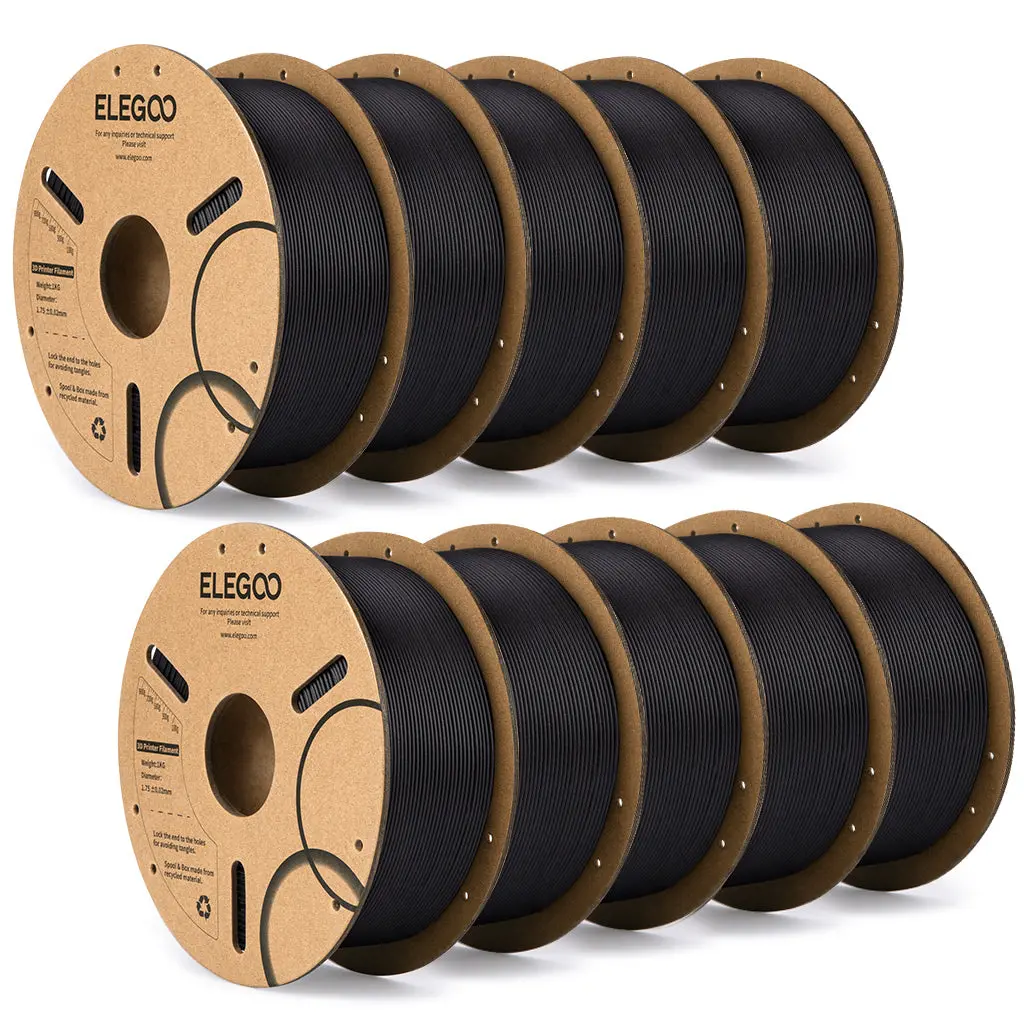 Pla-Cf Filament Black 10 Kg 1