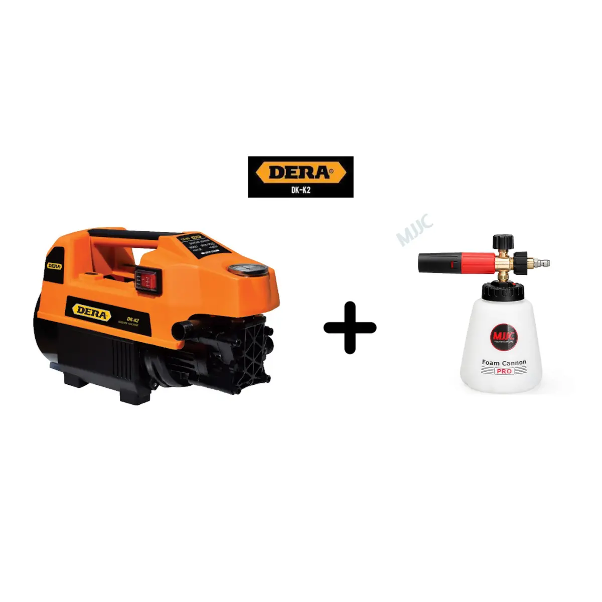Dera Dk-K2 Pressure Washer With Mjjc Foam Cannon Pro 1