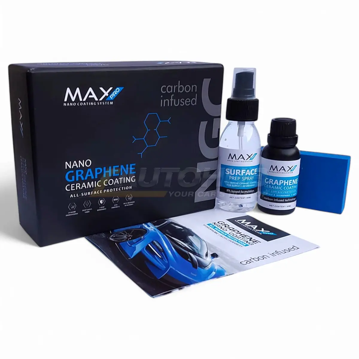 Max Pro Nano Graphene Ceramic Coating 30Ml 1