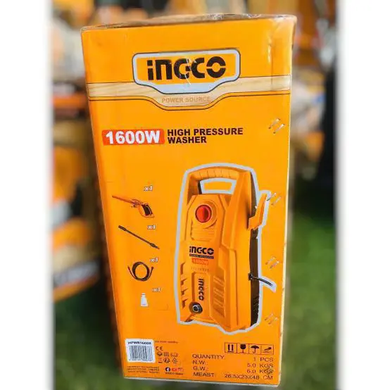 Ingco High Pressure Washer 1600W / 140 Bar 2
