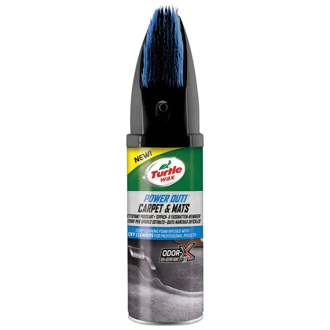 Turtle Powerout Carpet & Mats Cleaner With Brush 1