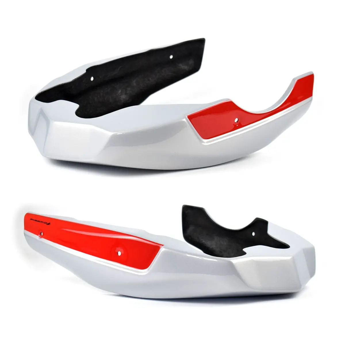 Bmw F900r & Xr 2020-2023 Silver Metallic & Racing Red Belly Pan By Pyramid.. 1