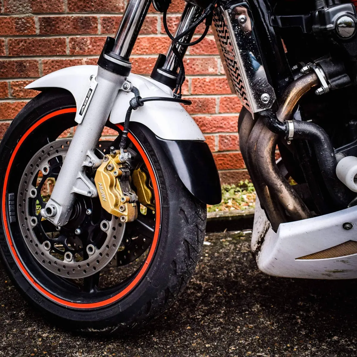 Honda Cb900 F Hornet  02-2007  Matte Black Extenda Fenda By Pyramid 1