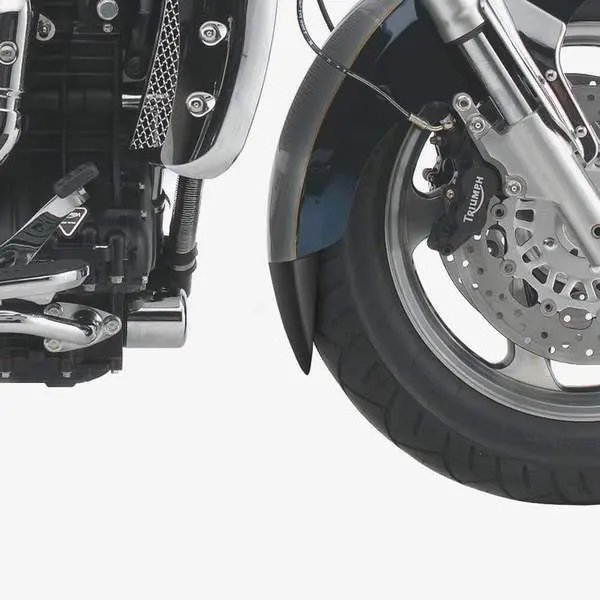 Triumph Rocket 3 06-2018 Models Black Mudguard Fenda Extender 1
