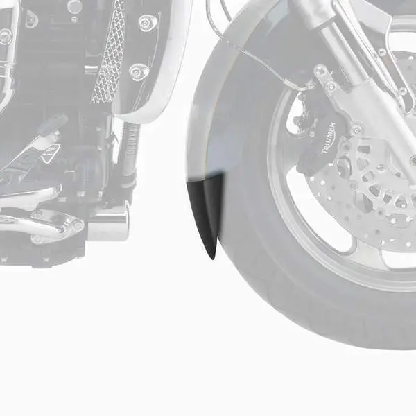 Triumph Rocket 3 06-2018 Models Black Mudguard Fenda Extender 2