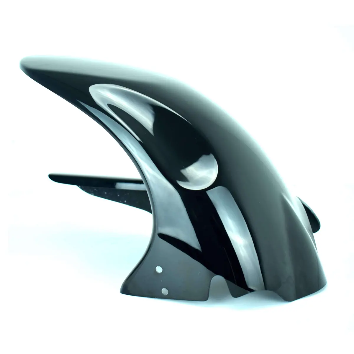 Suzuki  Sv1000 & S  2003 -2007 (185Mm Chainguard) Gloss Black Hugger By Pyramid Plastic 1