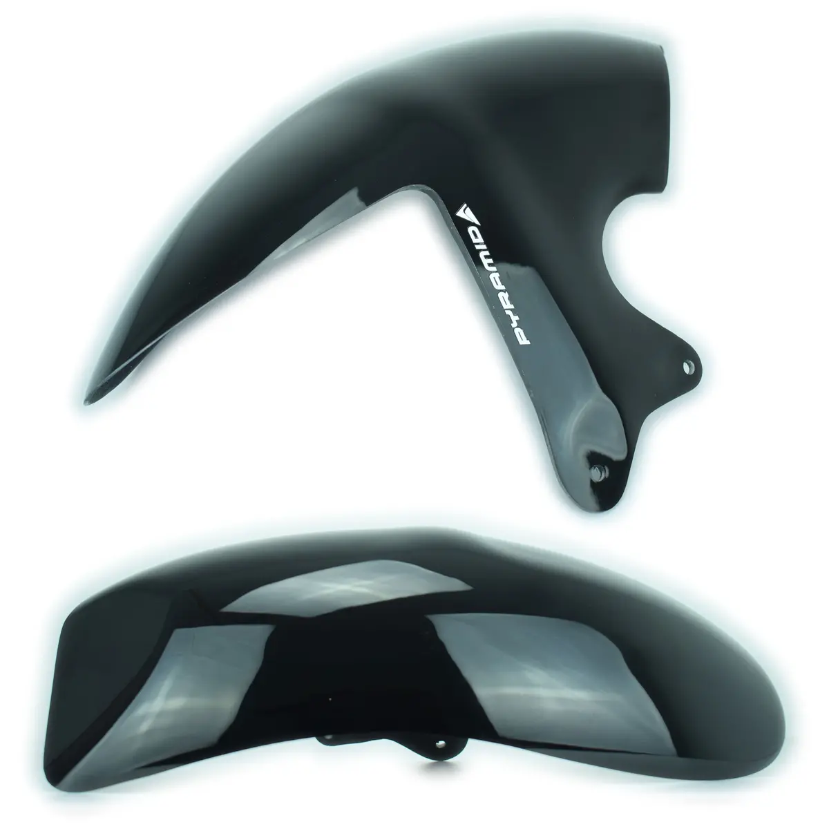 Bmw R850 Gs 96-98 & Bmw R1100 Gs 94-99  Gloss Black Hugger By Pyramid Plastics 1