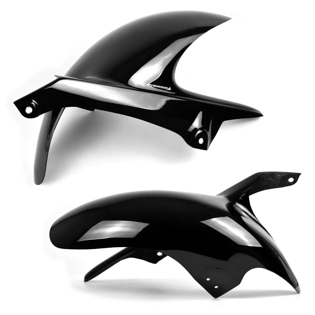 To Fit Honda Cb500 F  2019-2021 Gloss Black Rear Wheel Hugger By Pyramid 1