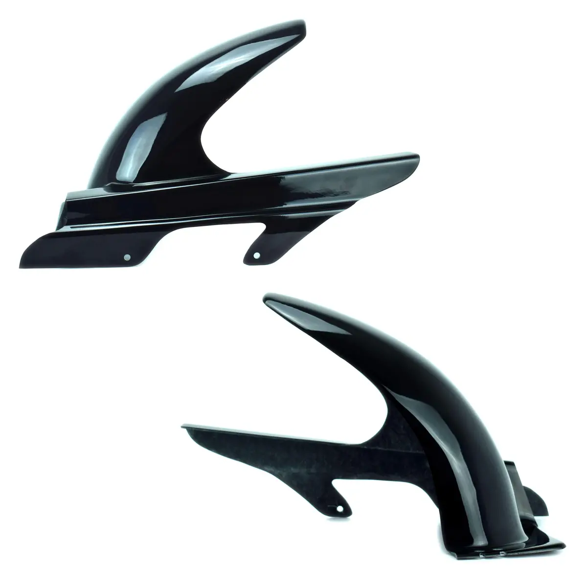 Hysosung Gt125r/S Gt250r/S Gt650r/S Gloss Black Hugger By Pyramid Plastics 1