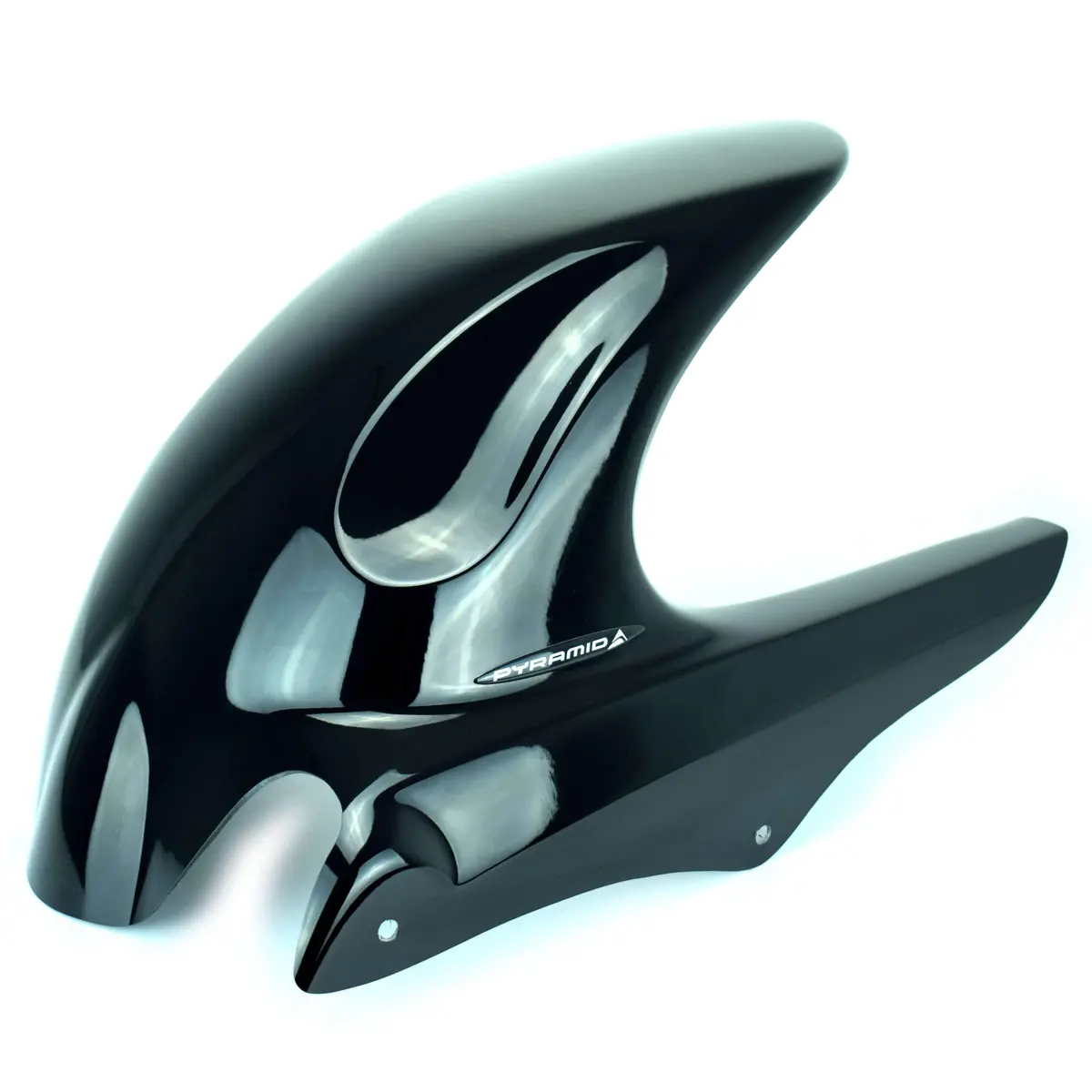 Suzuki Gsxr600  S-Rad 1996-1999 Gloss Black Hugger By Pyramid Plastics 1