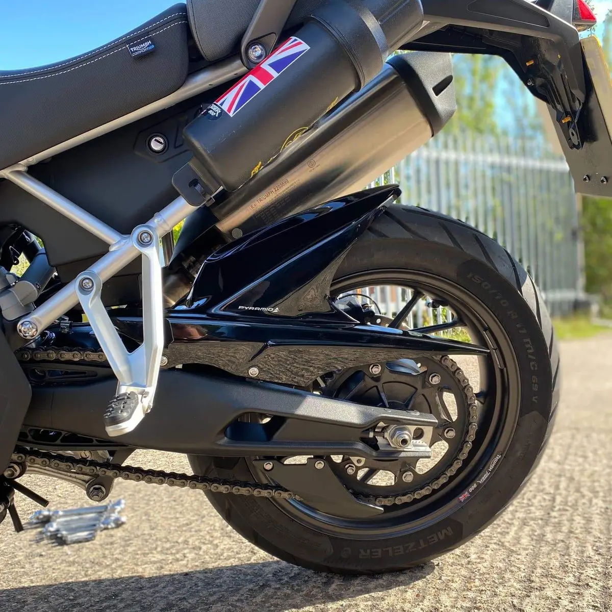 Triumph Tiger 900 Gt Pro 2020 >  Rear Hugger By Pyramid Plastics 1