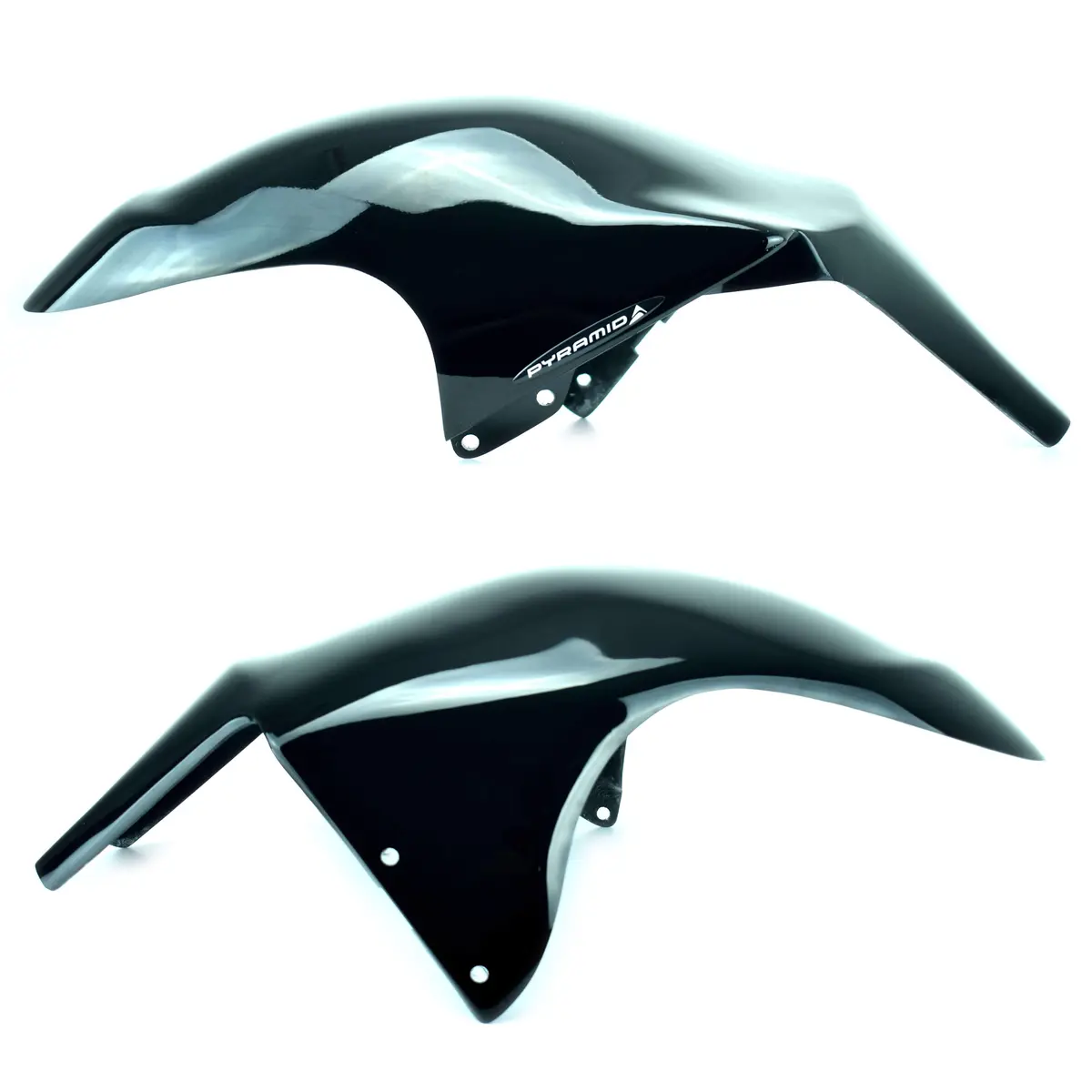 Yamaha Bt1100 Bulldog 2002-2007 Gloss Black Hugger By Pyramid Plastics 1