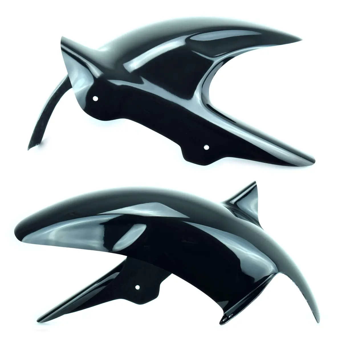 Yamaha Fzs 600 Fazer 2002-2003  Gloss Black Hugger By Pyramid Plastics 1