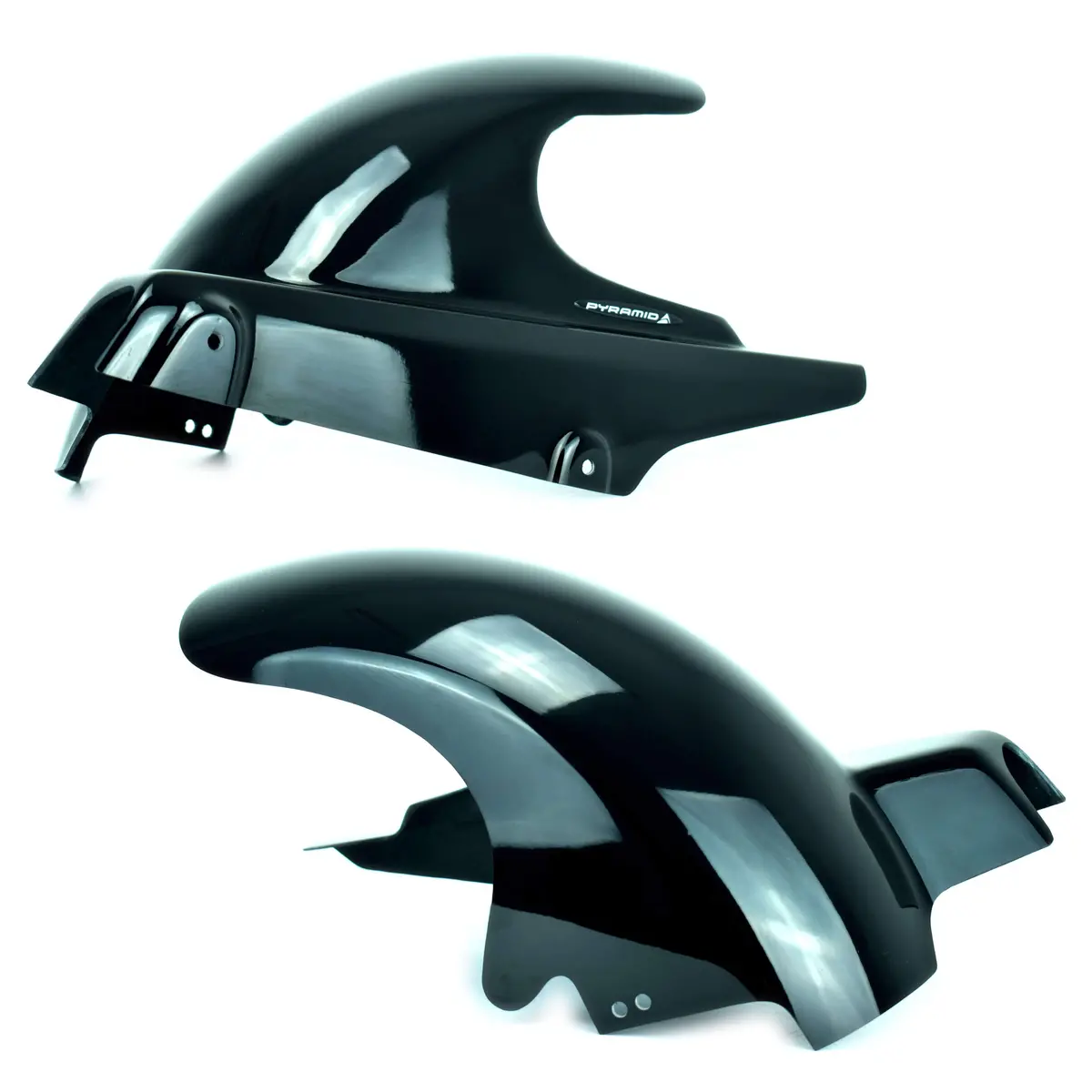 Yamaha Trx850 1995-2000  Gloss Black Hugger By Pyramid Plastics 1
