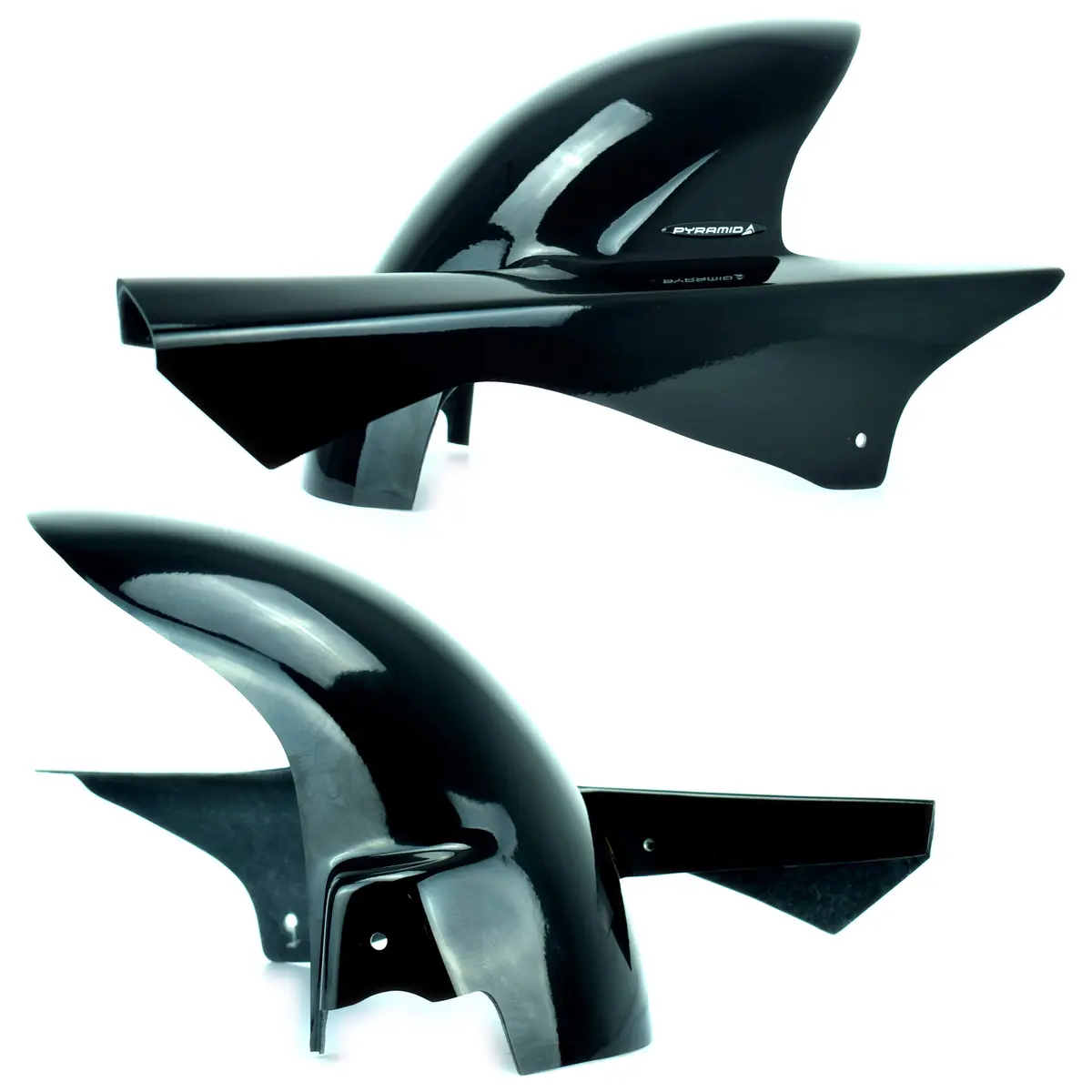Yamaha Xj6 Diversion  09-2016 Gloss Black Hugger By Pyramid Plastics 1