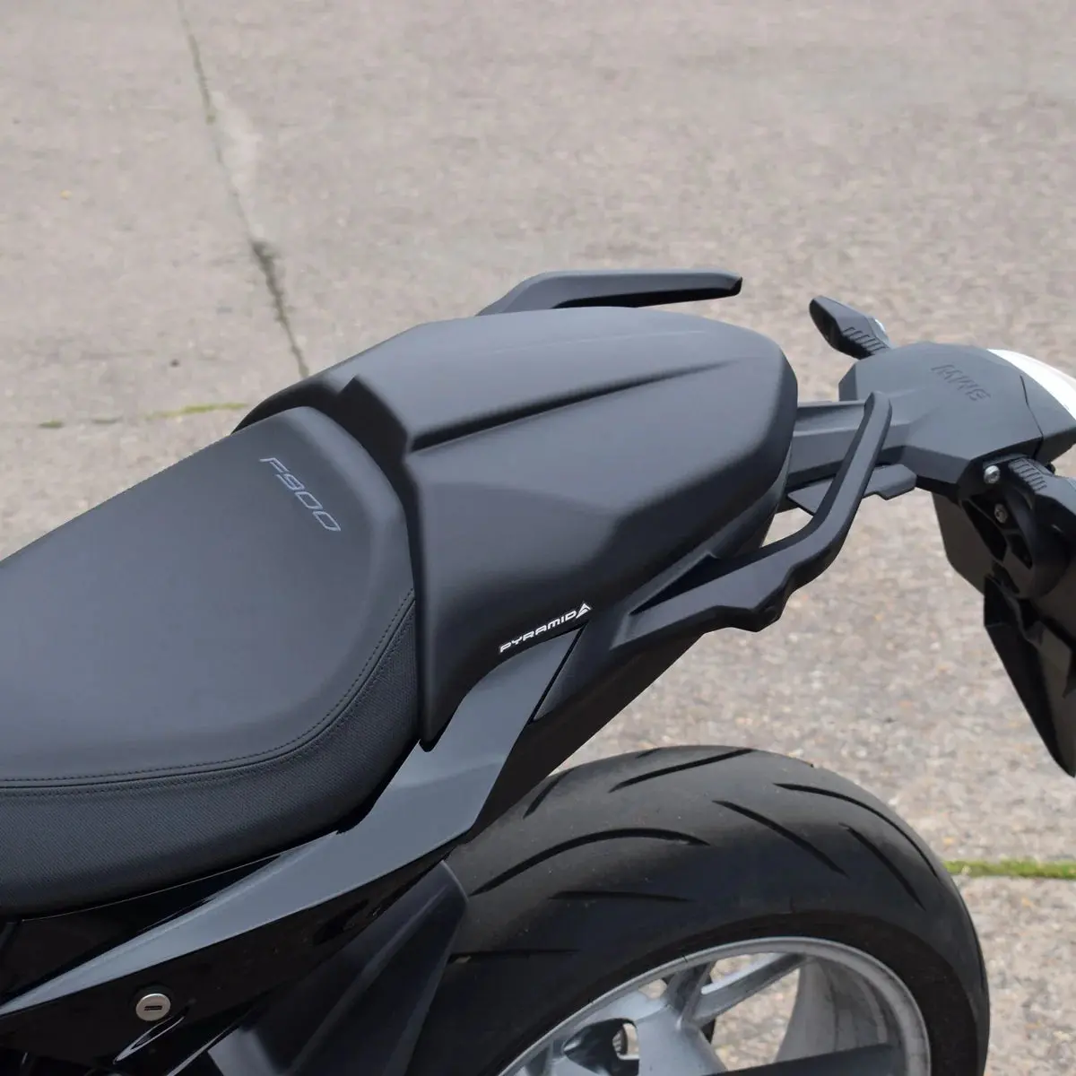 Bmw F900r 20-2025  Matt Black Seat Cowl By Pyramid Plastics 1
