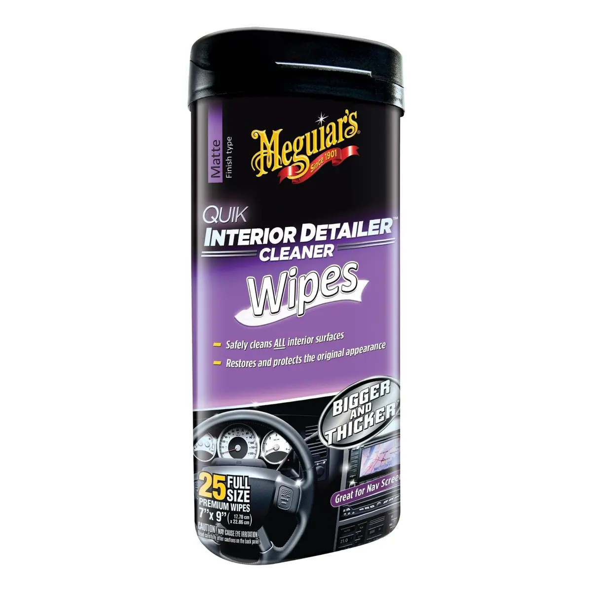 Meguiar's Quik Interior Detailer Wipes (30 Pcs) 1