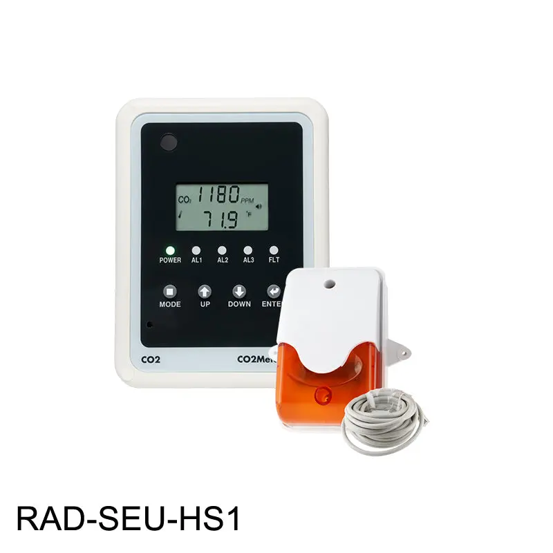 Single Sensor Co2 Monitoring System And Horn Strobe 1