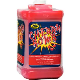 Zep® Cherry Bomb Hand Cleaner, Gallon Bottle, 4/Case - 95124 1