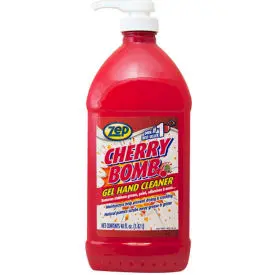 Zep Commercial Cherry Bomb Hand Cleaner - 48 Oz. Bottle, 4/Case - Zucbhc484 1