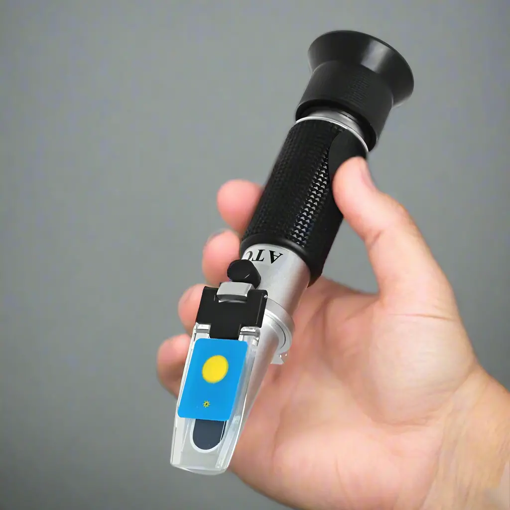 Reb-32Atc_Lit 0-32% Atc Handheld Brix Refractometer With Built-In Led Light Source 1